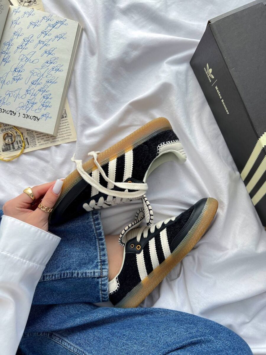 Wales Bonner x Samba Pony Black IE0580