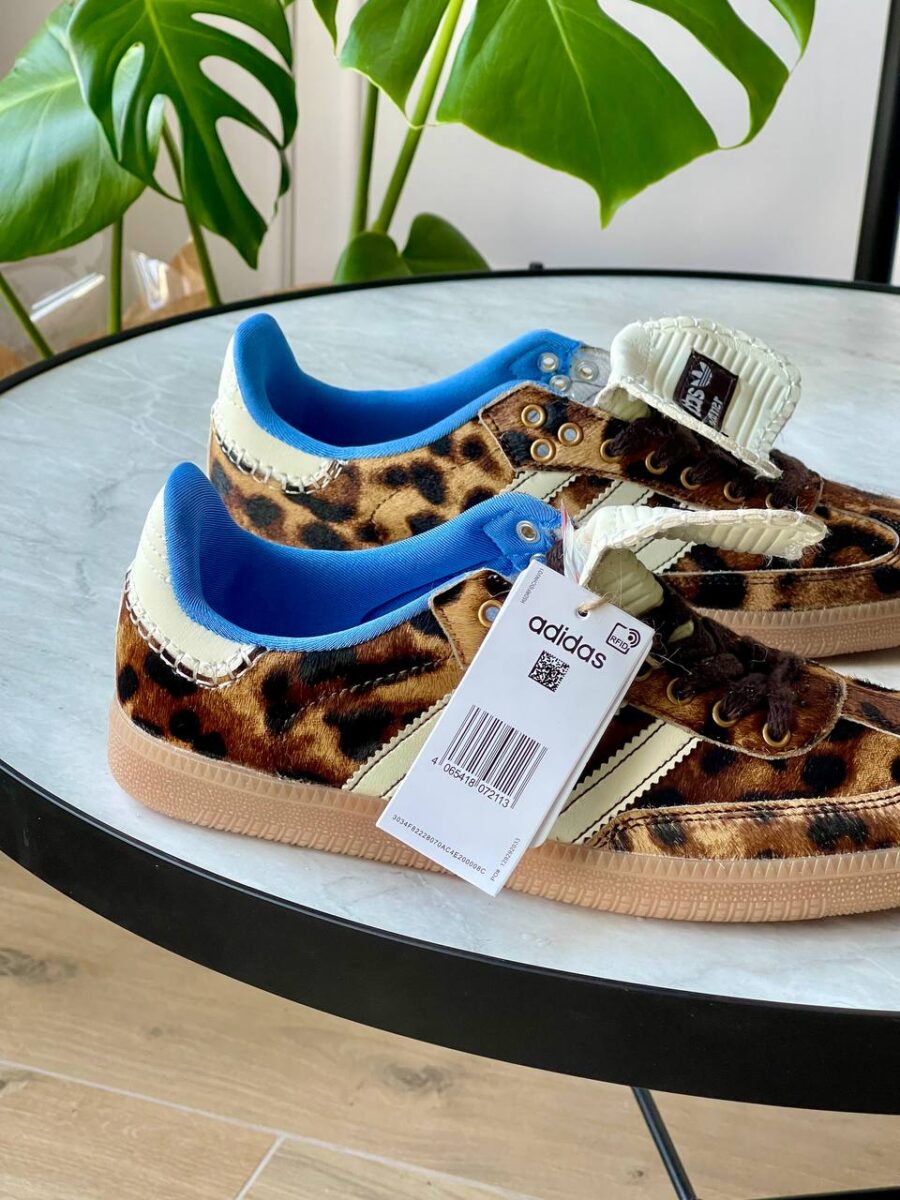 Wales Bonner x Samba Pony Leopard IE0578