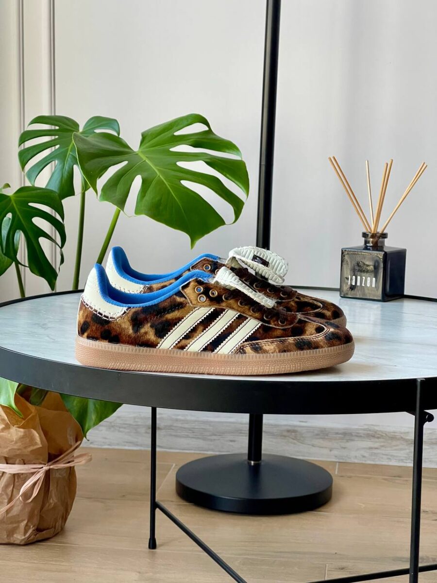 Wales Bonner x Samba Pony Leopard IE0578
