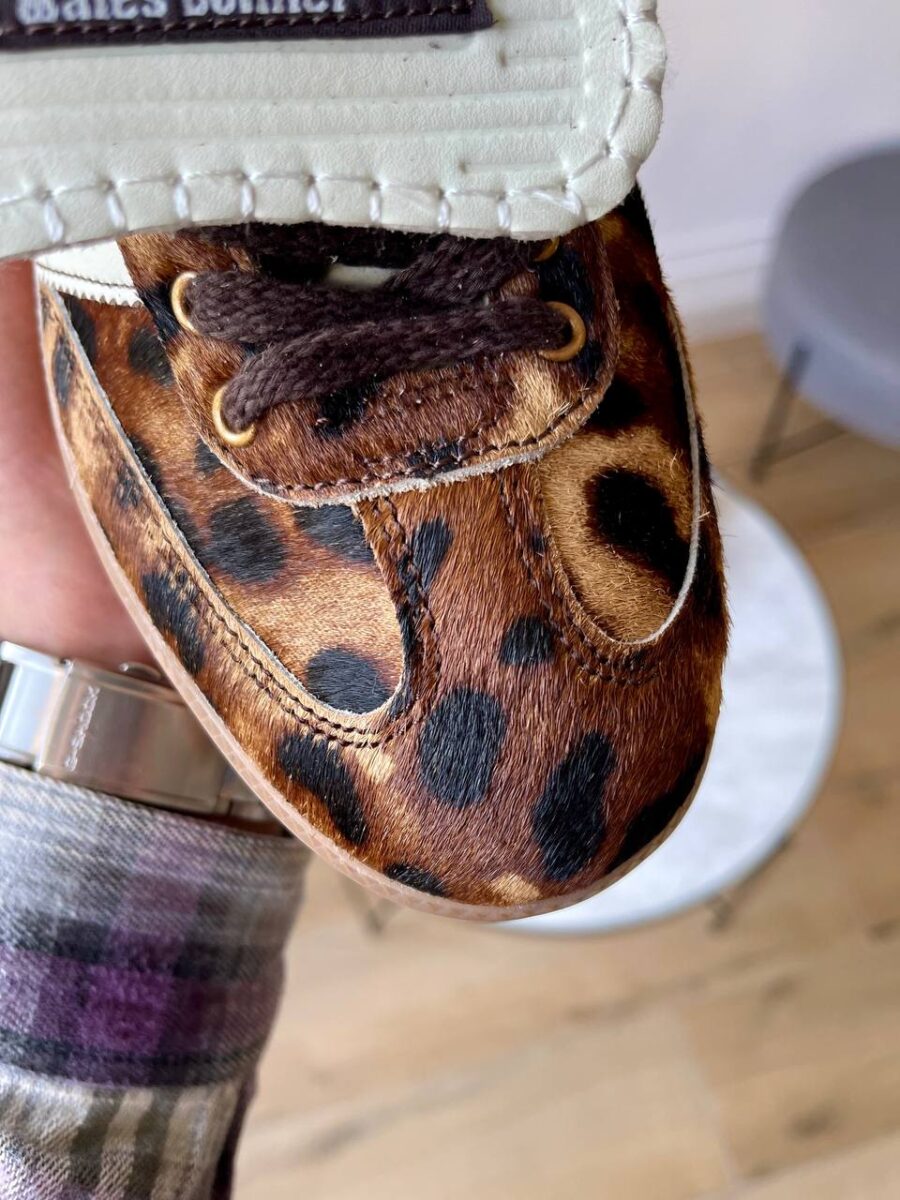Wales Bonner x Samba Pony Leopard IE0578