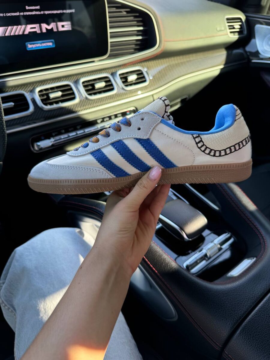 didas Samba Nylon Wonder Clay Royal Blue IH7756