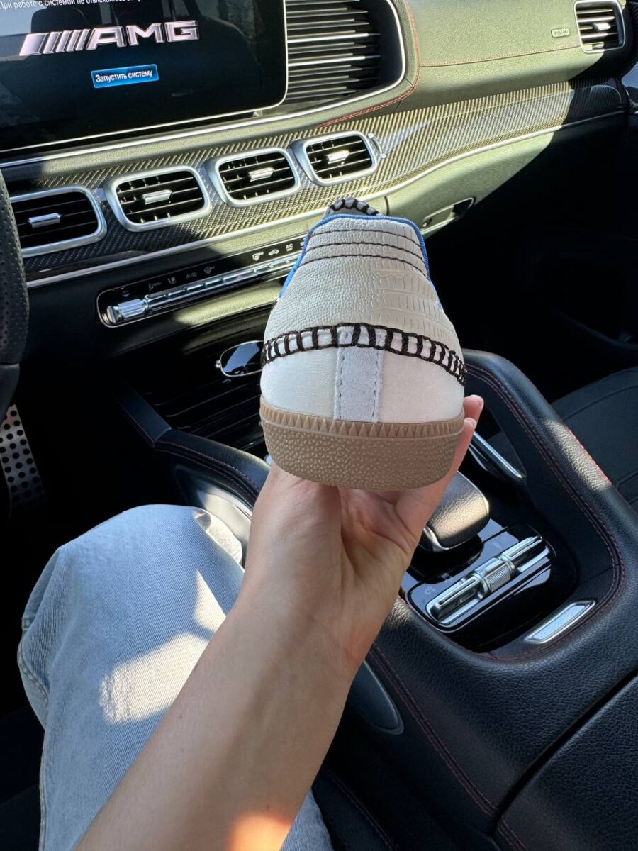 didas Samba Nylon Wonder Clay Royal Blue IH7756