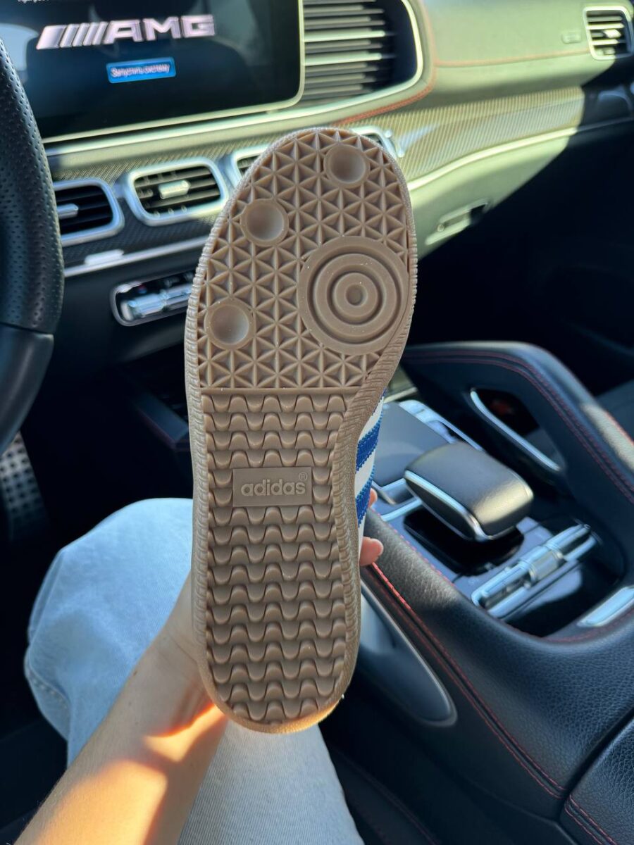 didas Samba Nylon Wonder Clay Royal Blue IH7756