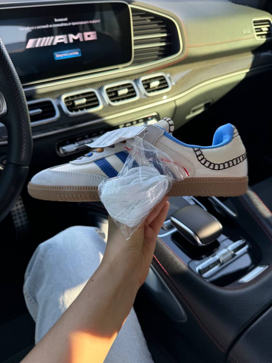 didas Samba Nylon Wonder Clay Royal Blue IH7756