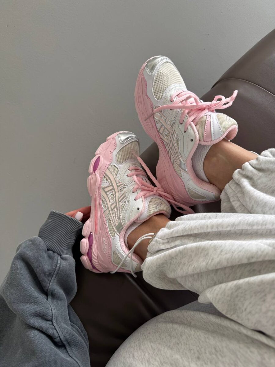 Asics Gel-NYC Pink Cream Pure Silver 1203A571-100