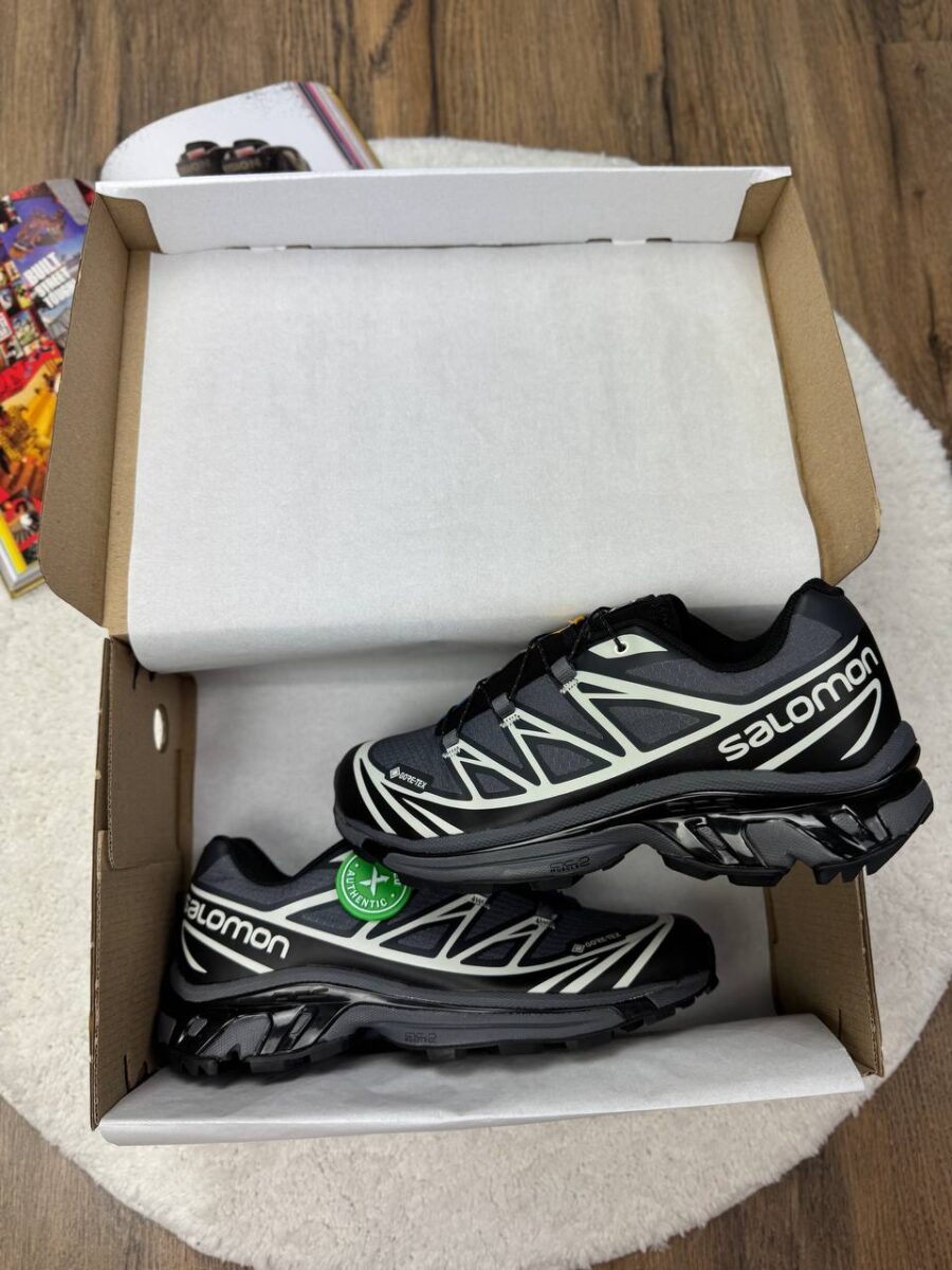 Salomon XT-6 Gore-Tex Black Lunar Rock L41663500