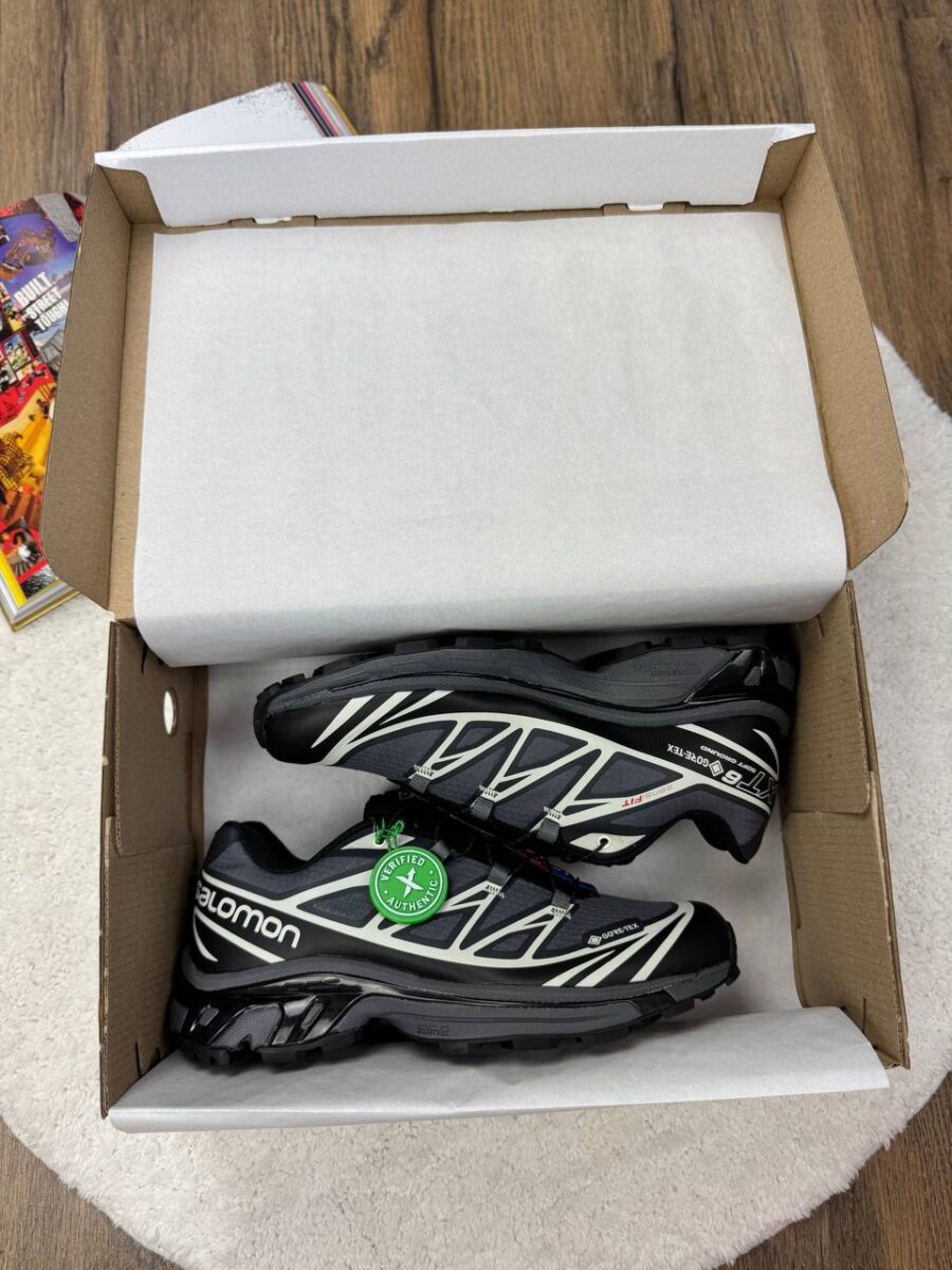 Salomon XT-6 Gore-Tex Black Lunar Rock L41663500