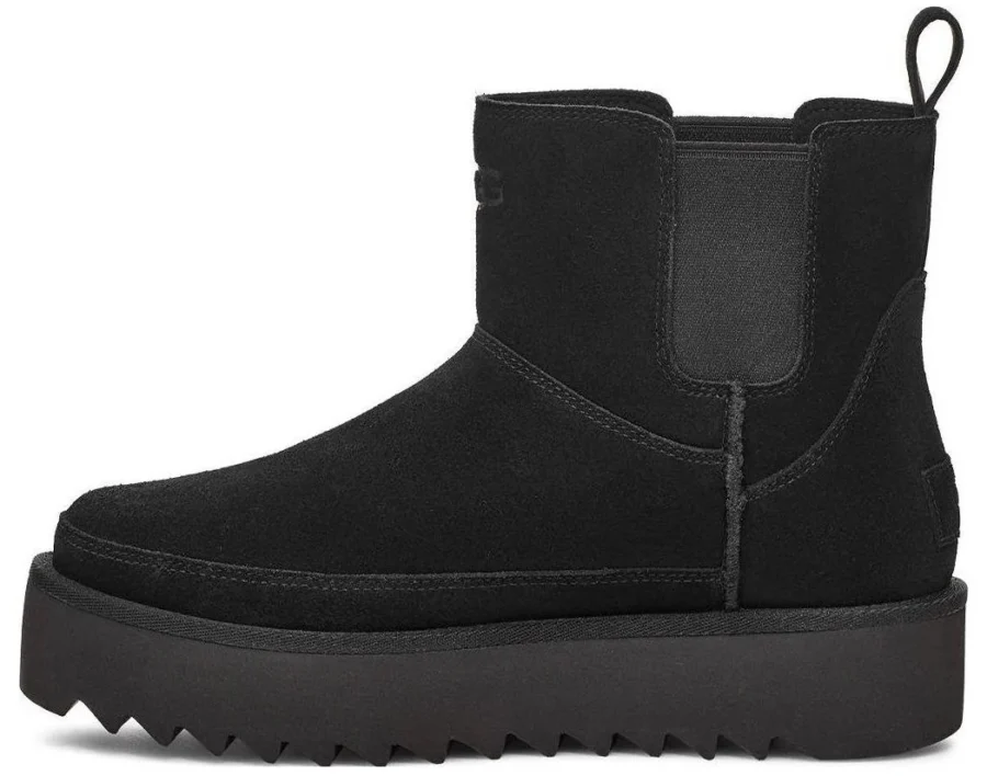 UGG Chelsea Platform Mini Boot Black 1158051-BLK