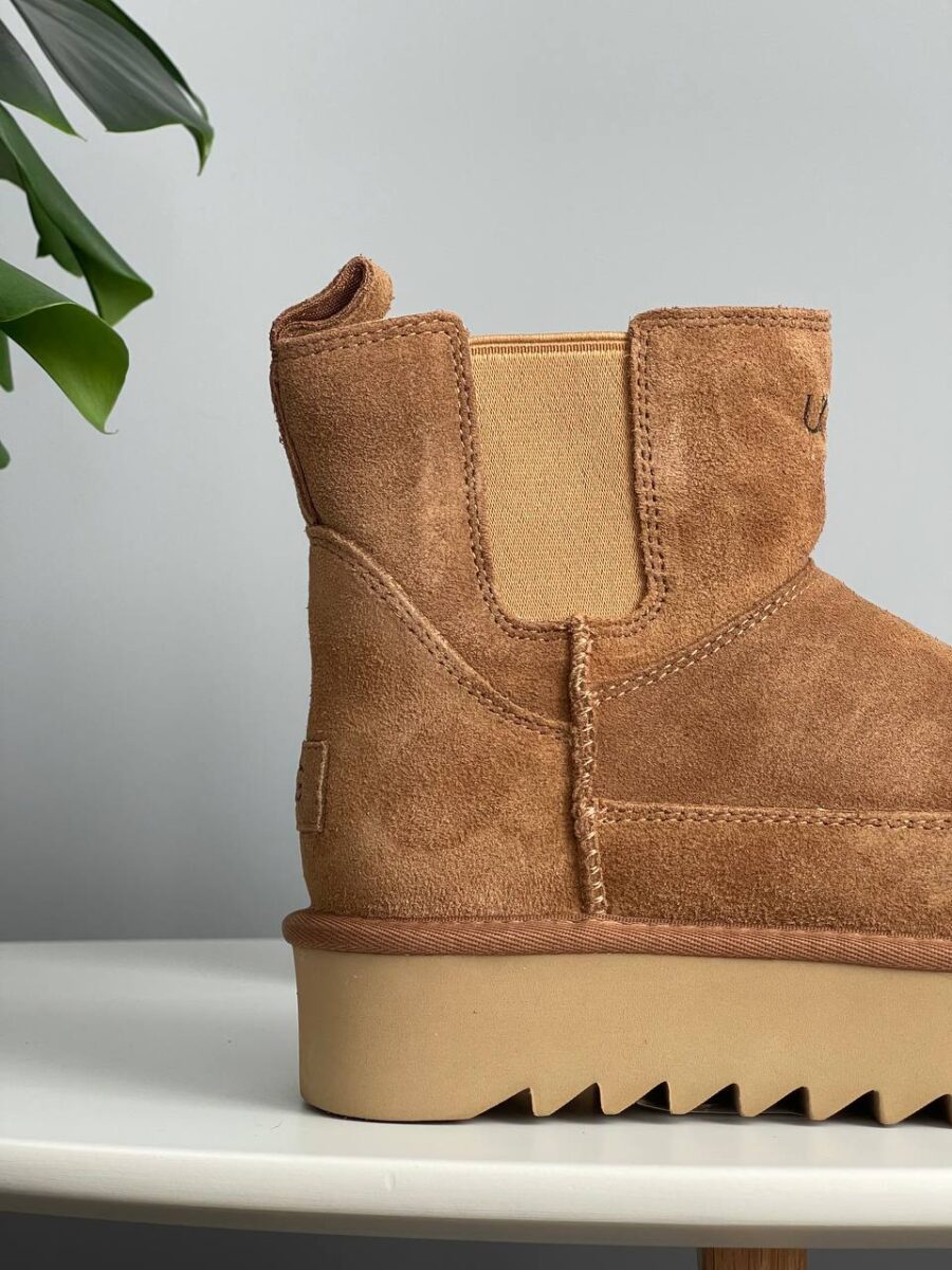 UGG Chelsea Platform Mini Boot Chestnut