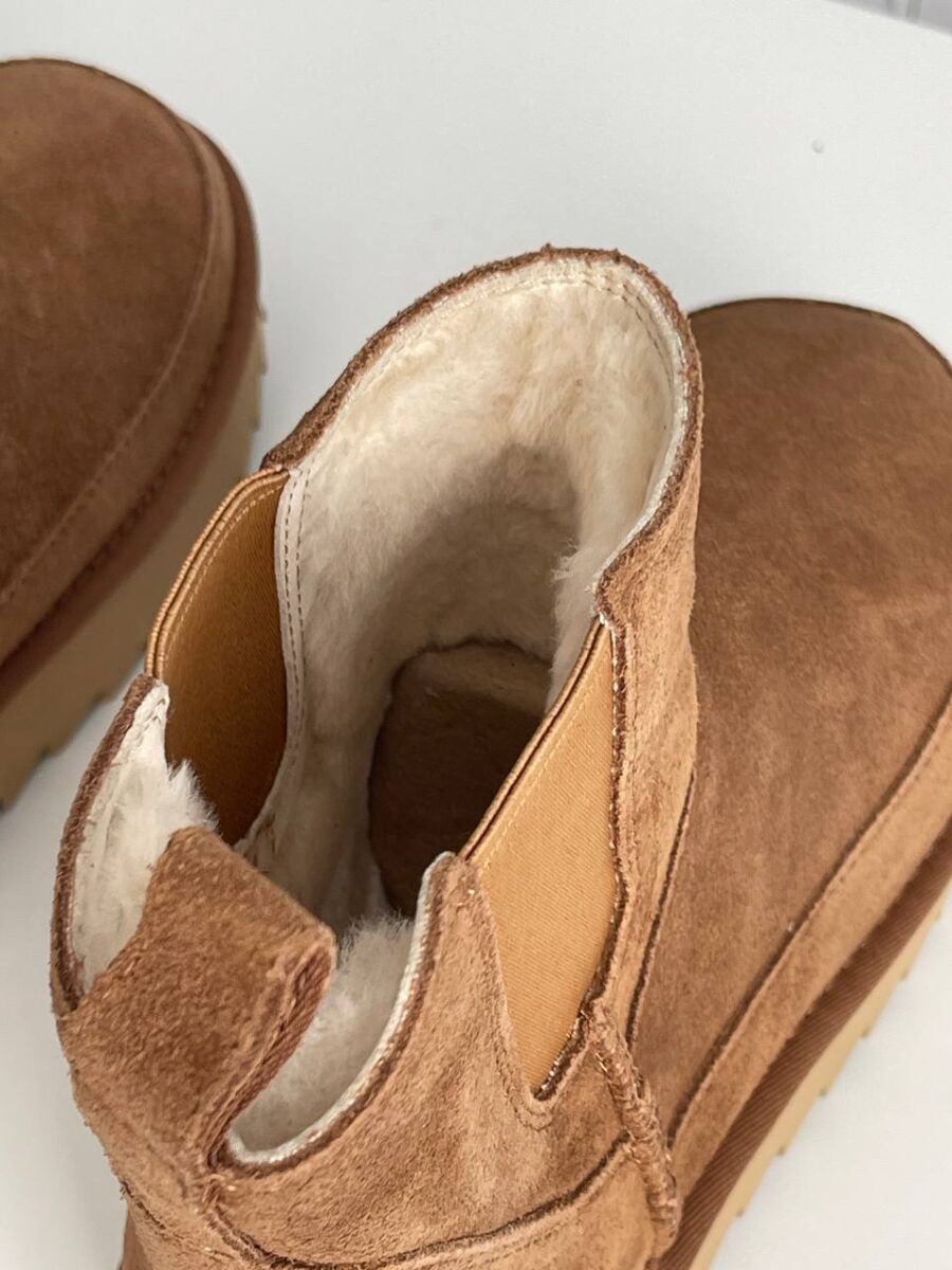 UGG Chelsea Platform Mini Boot Chestnut