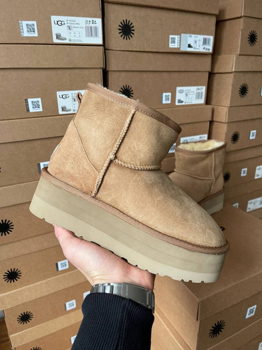 UGG Classic Mini Platform Chestnut 1134991-CHE