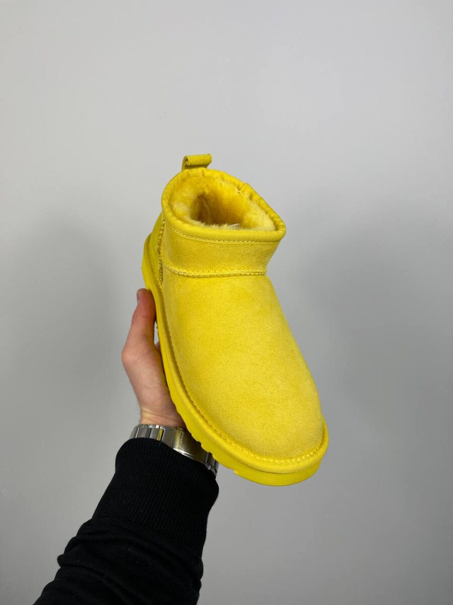 UGG Classic Ultra Mini Boot Canary Yellow 1116109-CAN
