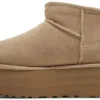 UGG Classic Ultra Mini Platform Beige 1135092-SAN