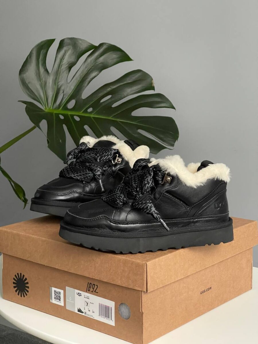 UGG Lowmel Leather Black 1171537-BLK