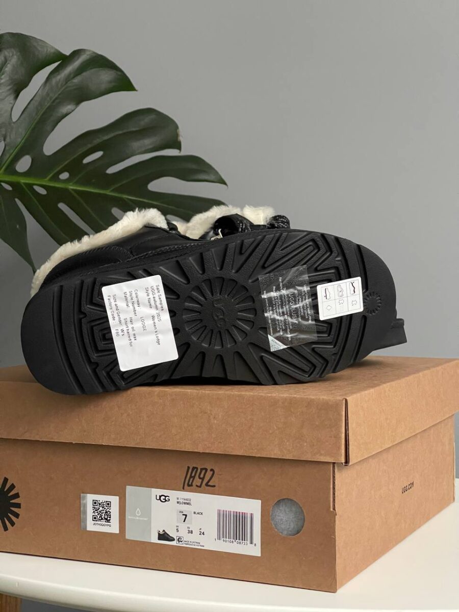 UGG Lowmel Leather Black 1171537-BLK