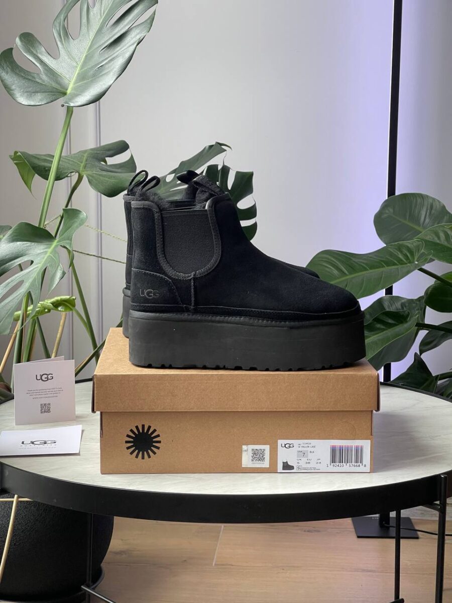UGG Neumel Chelsea Platform Black 1134526-BLK