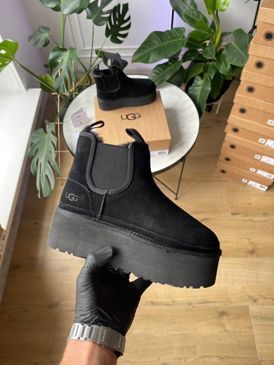 UGG Neumel Chelsea Platform Black 1134526-BLK