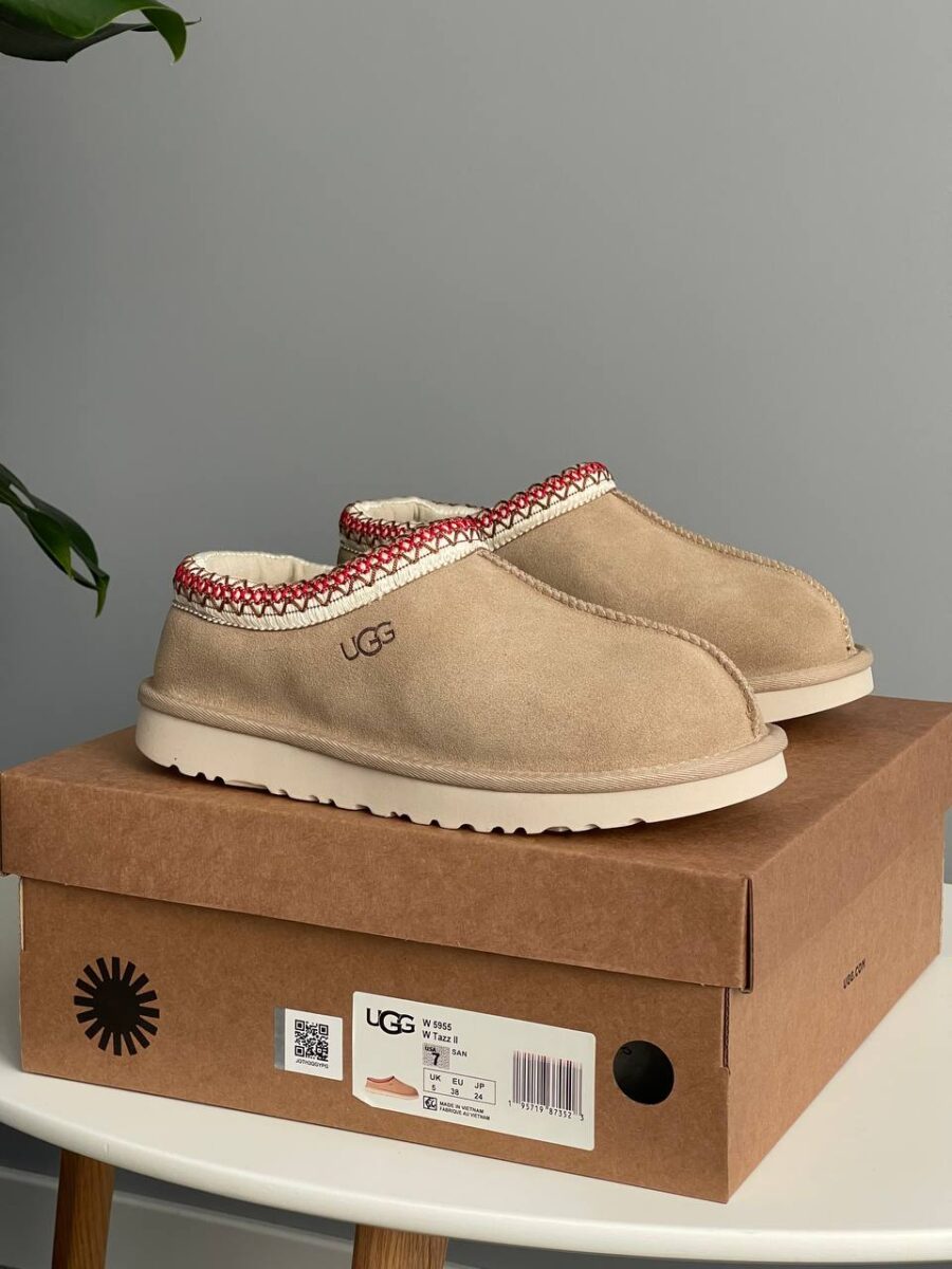 UGG Tasman Slipper Sand Dark Cherry 5955-SNDD