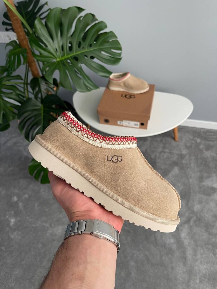 UGG Tasman Slipper Sand Dark Cherry 5955-SNDD