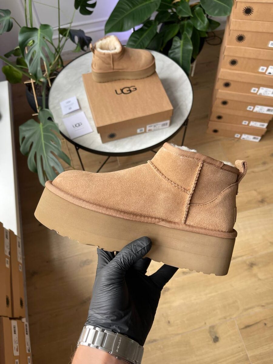 UGG Ultra Mini Platform Chestnut 1135092-CHE