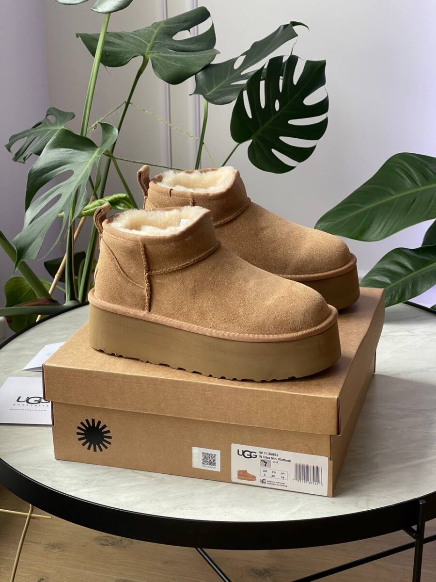 UGG Ultra Mini Platform Chestnut 1135092-CHE