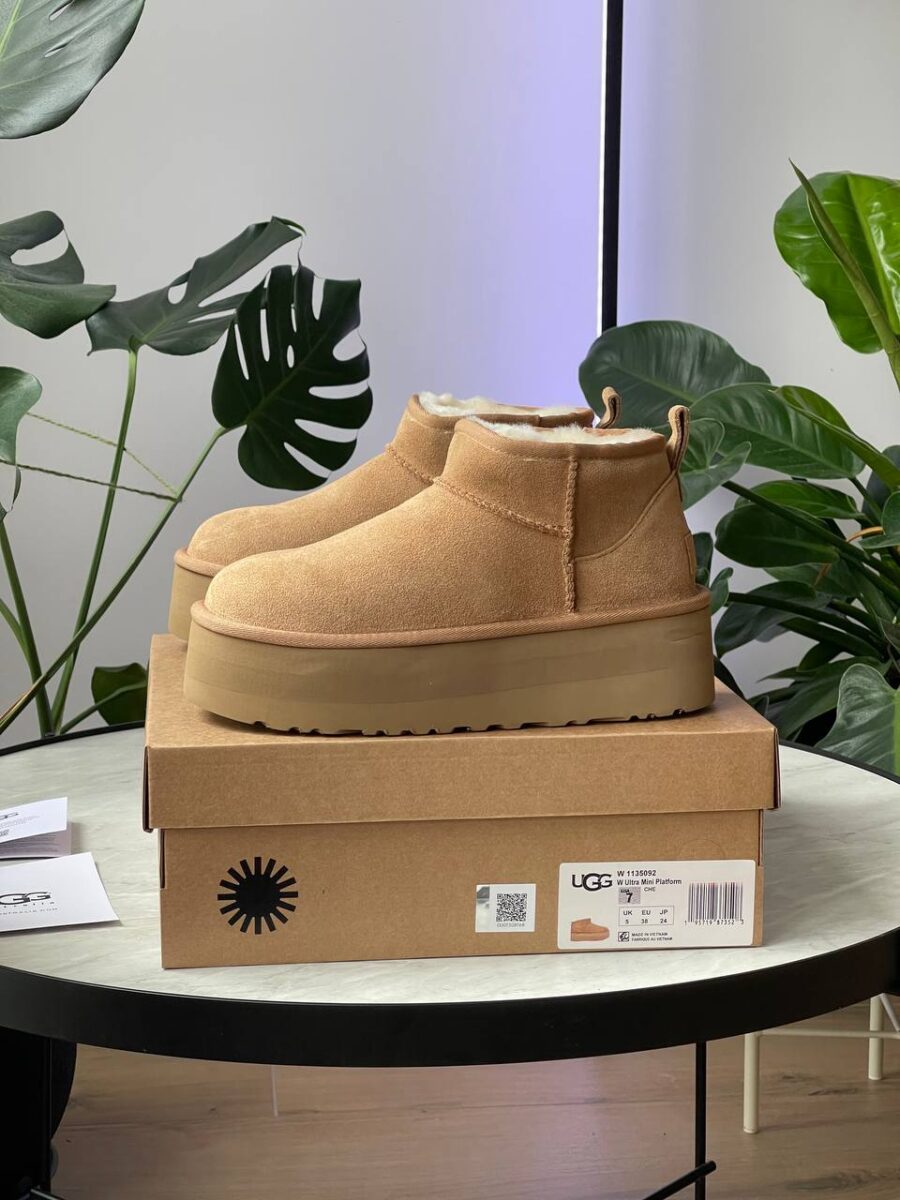 UGG Ultra Mini Platform Chestnut 1135092-CHE