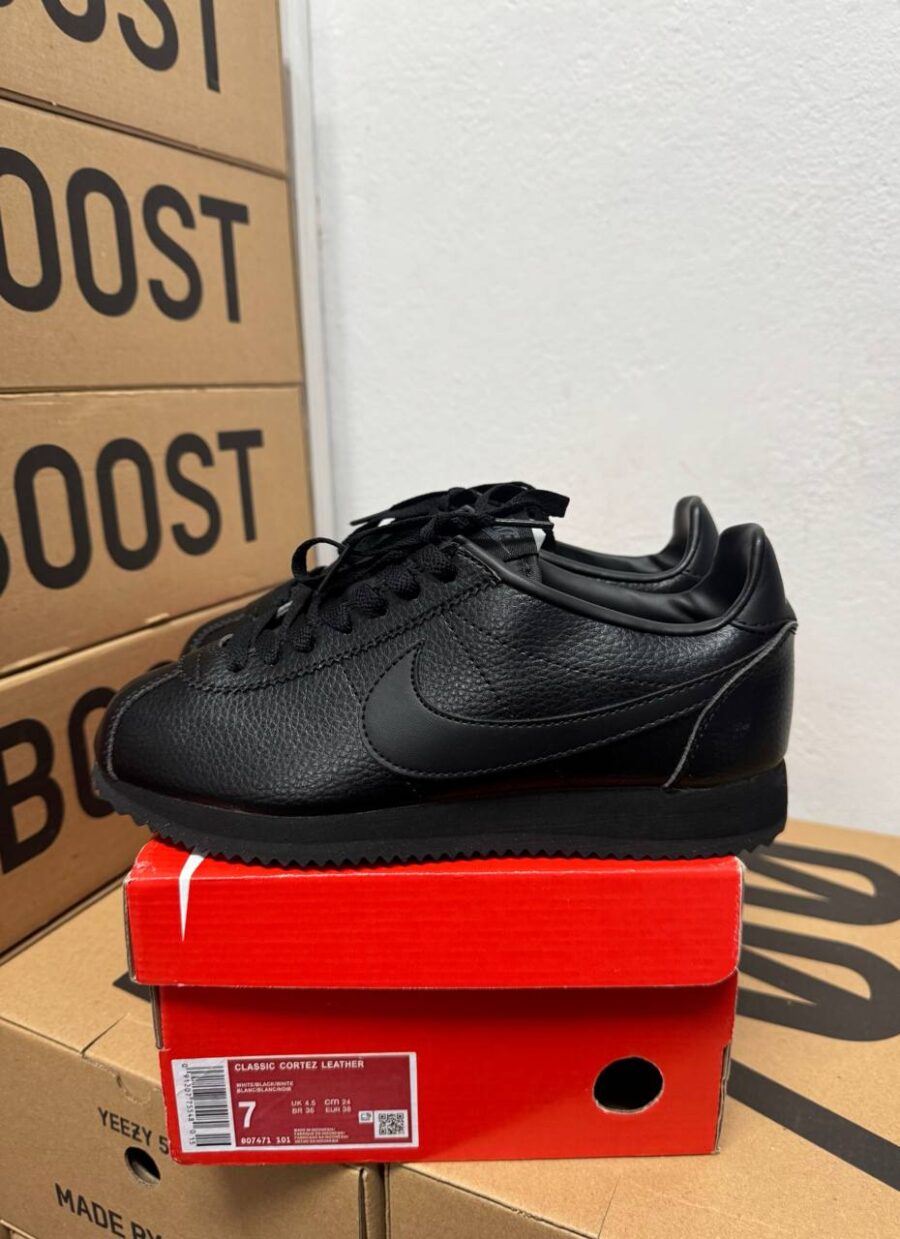 Nike Classic Cortez Leather Black Anthracite 749571-002
