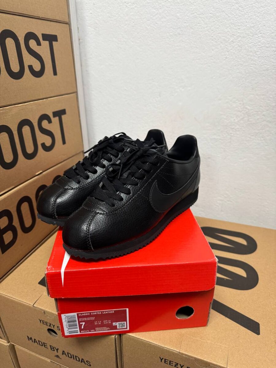 Nike Classic Cortez Leather Black Anthracite 749571-002