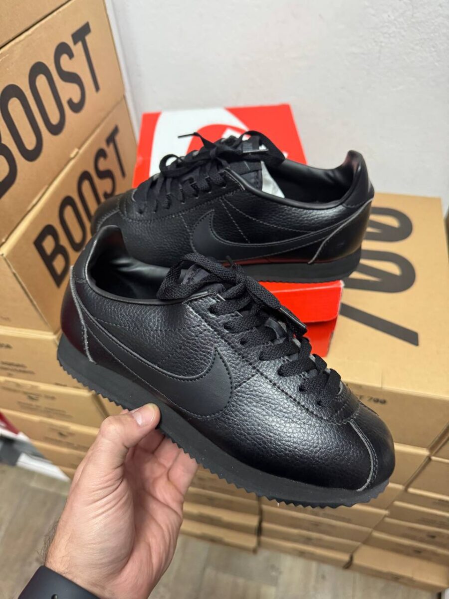 Nike Classic Cortez Leather Black Anthracite 749571-002