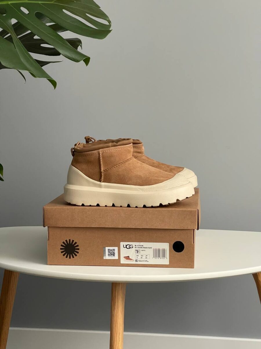 UGG Cl Ultra Mini Weather Hybrid Chestnut White 1174196-CWTC