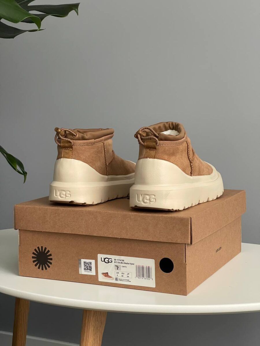 UGG Cl Ultra Mini Weather Hybrid Chestnut White 1174196-CWTC