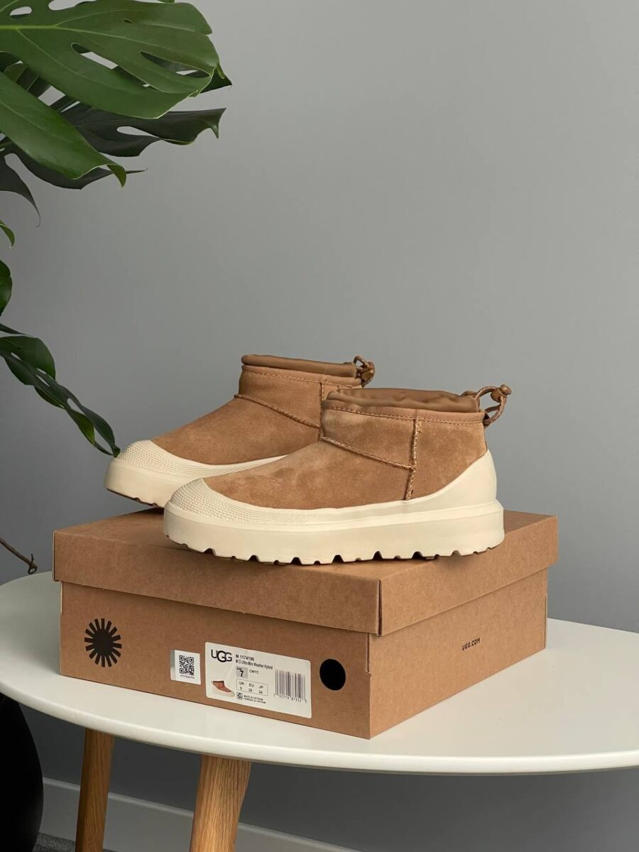 UGG Cl Ultra Mini Weather Hybrid Chestnut White 1174196-CWTC