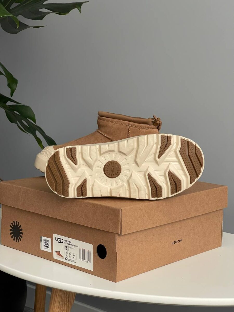 UGG Cl Ultra Mini Weather Hybrid Chestnut White 1174196-CWTC